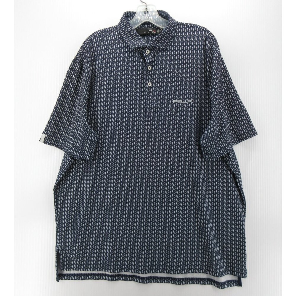 Ralph Lauren RLX Polo Shirt XL Performance Golf Tennis AOP Activewear